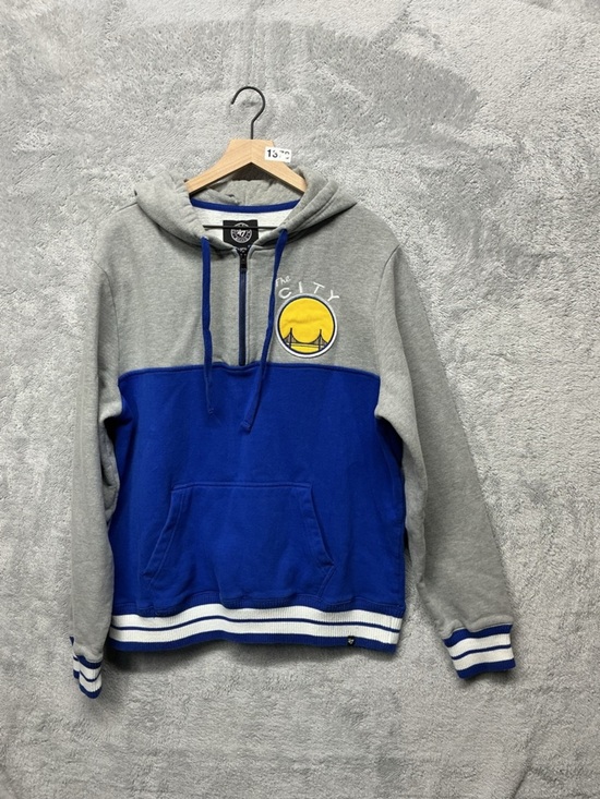 ‘47 Brand Other - Golden State Warriors Hoodie ‘47 Brand The City Quarter Zip Hooded Sweatshirt XL